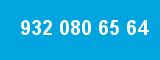 932 080 65 64 932 080 65 64
